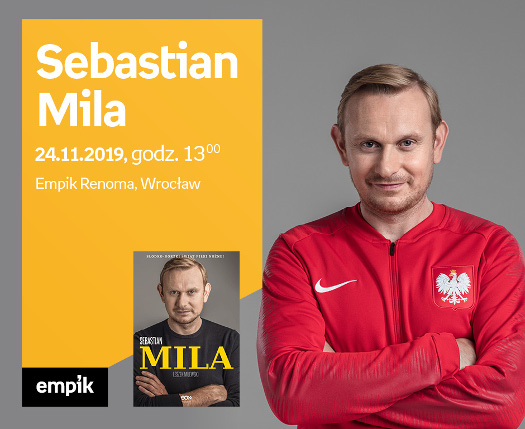 Sebastian Mila - spotkanie autorskie