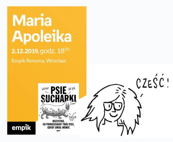 Maria Apoleika (Psie Sucharki) - Spotkanie Autorskie