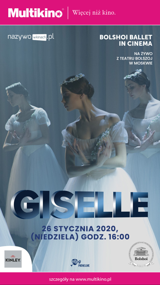 Balet "Giselle" w Multikinie