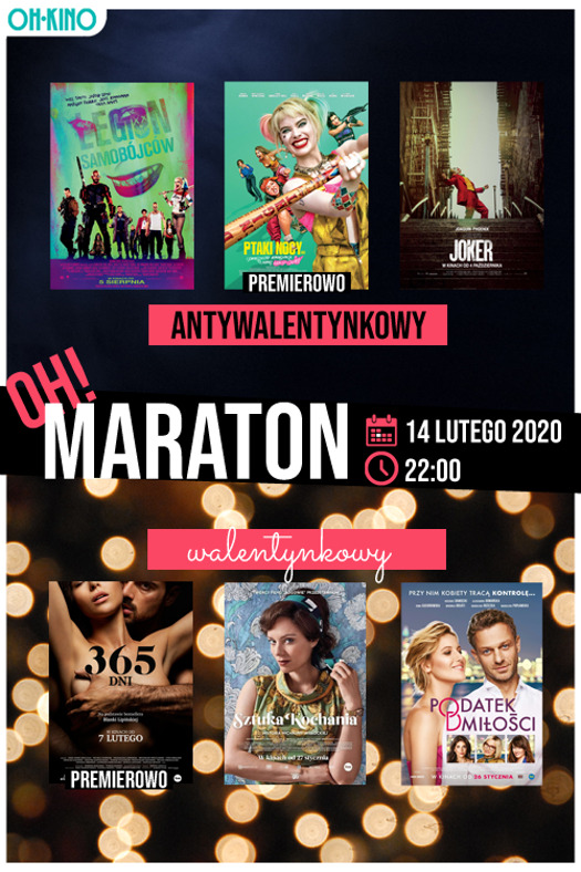 Maraton walentynkowy w Oh Kino