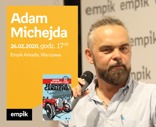 Adam Michejda - spotkanie autorskie