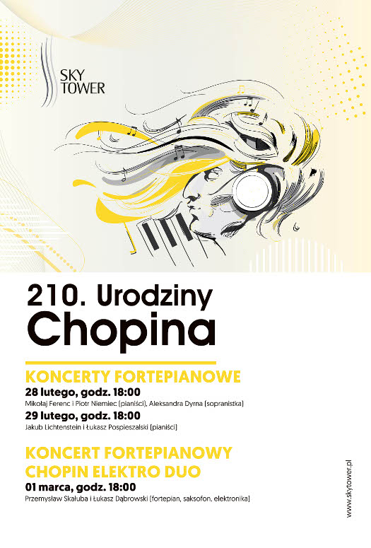 210. rocznica urodzin Chopina w Sky Tower