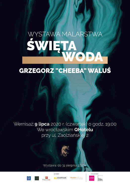 Święta woda - prace Grzegorza "Cheeby" Walusia