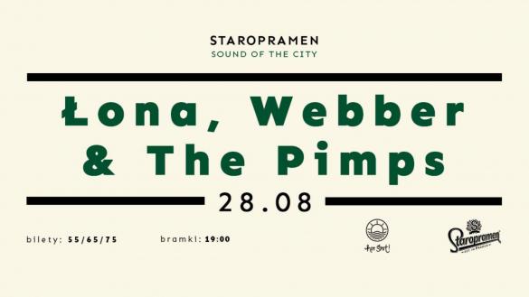 Staropramen Sound of the City: Łona, Webber & The Pimps