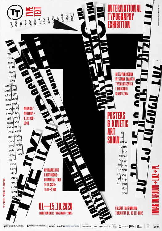 TYPE TEXT / IDENTITY - Międzynarodowa Wystawa Typografii 