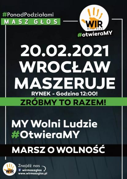  #otwieraMY - manifestacja we Wrocławiu