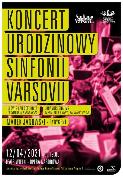 Koncert urodzinowy Sinfonii Varsovii - Online
