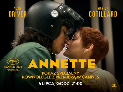 "Annette" równolegle z premierą filmu w Cannes w OHKINO