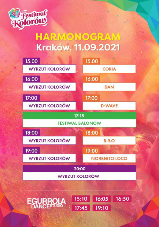 Festiwal Kolorów w Krakowie