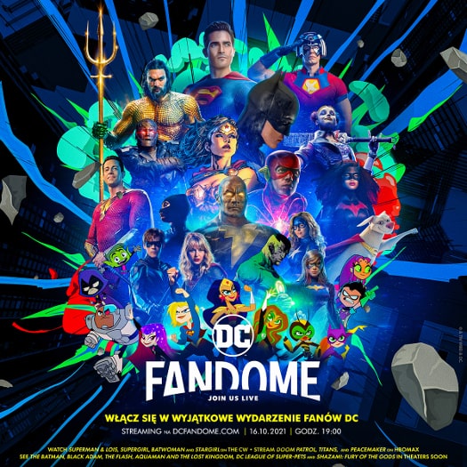 DC FANDOME - wyjątkowe, wirtualne wydarzenie dla fanów DC 