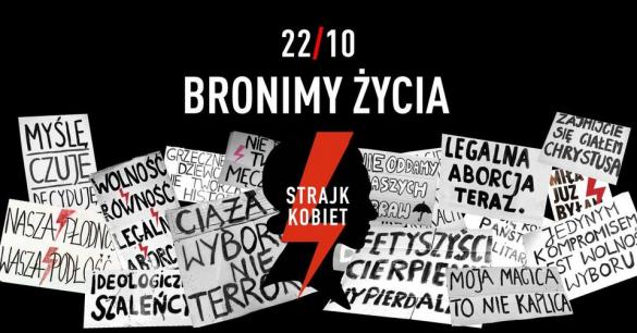 Bronimy Życia - protest w Warszawie 