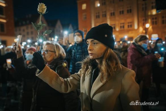 Macie krew na rękach - manifestacja we Wrocławiu 