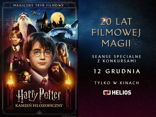 Harry Potter i Kamień Filozoficzny powraca do kin Helios
