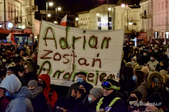 Wolne Media - protest w Lublinie