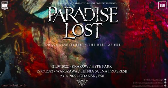  Paradise Lost + Sunnata w Krakowie