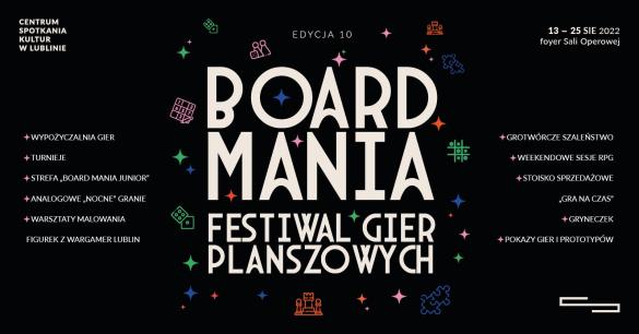 BoardMania#10 | Festiwal gier planszowych i karcianych