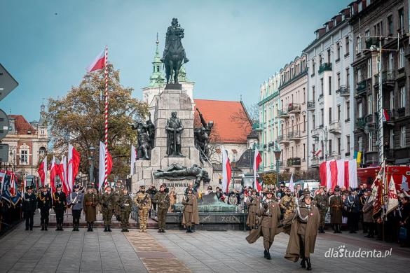 Narodowe Święto Niepodległości w Krakowie.