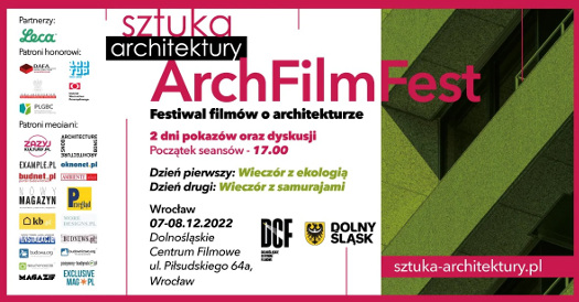 Festiwal Filmów o Architekturze ArchFilmFest 