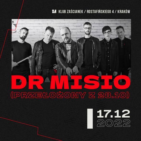 DR MISIO wystąpi w Krakowie