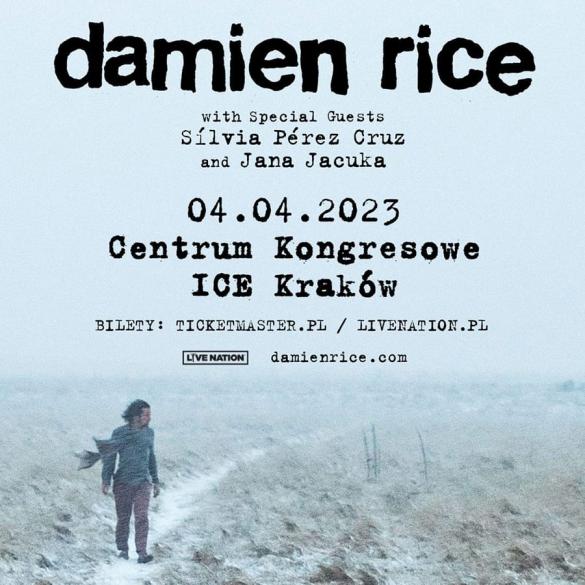 Damien Rice wystąpi w Krakowie