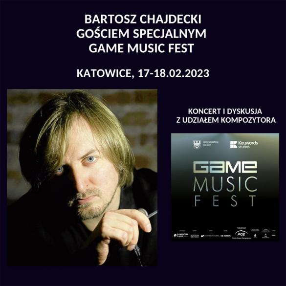 Bartosz Chajdecki wystąpi na Game Music Fest 