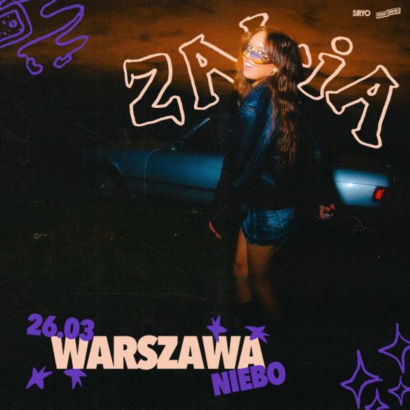 Zalia wystąpi w Warszawie