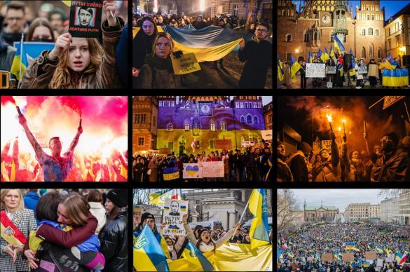 Rok od wybuchu wojny w Ukrainie