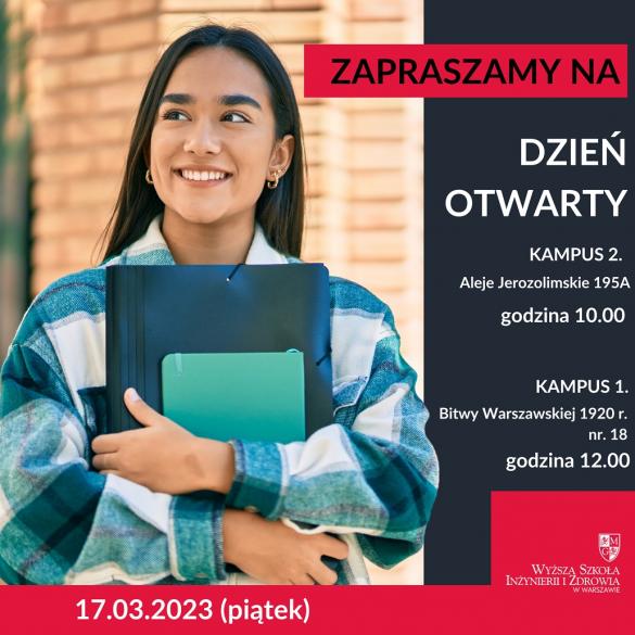 Dni Otwarte w Wyższej Szkole Inżynierii i Zdrowia w Warszawie