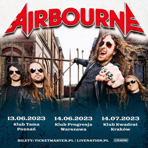 Airbourne zagra w Warszawie