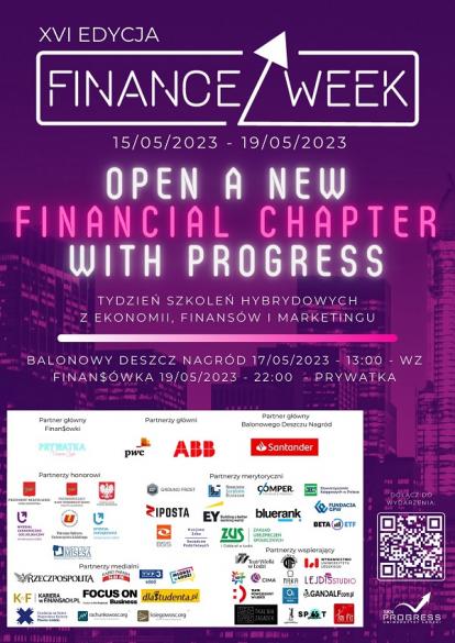 Finance Week XVI - Open a new financial chapter with Progress