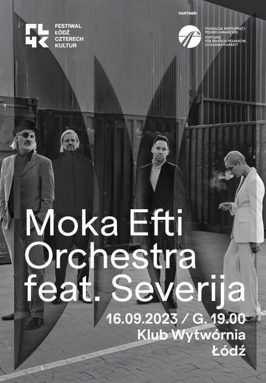 Moka Efti Orchestra feat. Severija (+ after party) &#8211; ragtime, swing, blues, Charlest