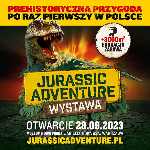 Jurassic Adventure - wystawa dinozaurów