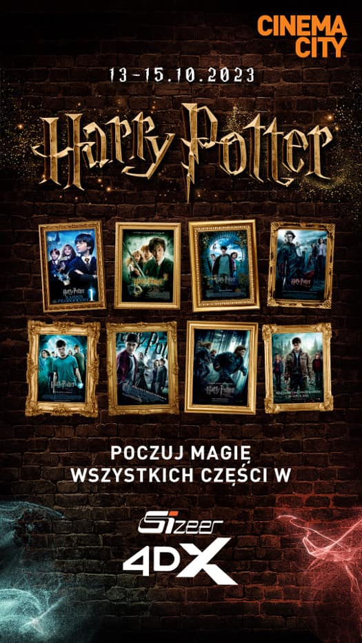 Wszystkie filmy o Harrym Potterze w 4DX w Cinema City