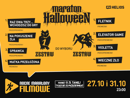 Maraton Halloween 2023 w Heliosie 