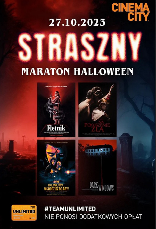 Straszny Maraton Halloween w Cinema City