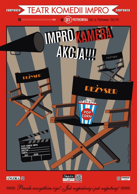 IMPRO! Kamera... akcja! 10. premiera Teatru Komedii Impro w Łodzi