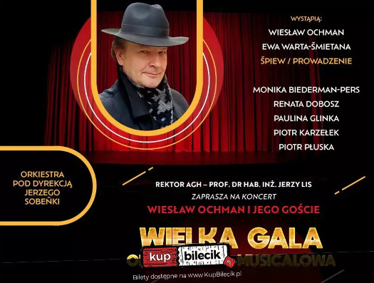 Wielka Gala Operetkowo - Musicalowa w Krakowie