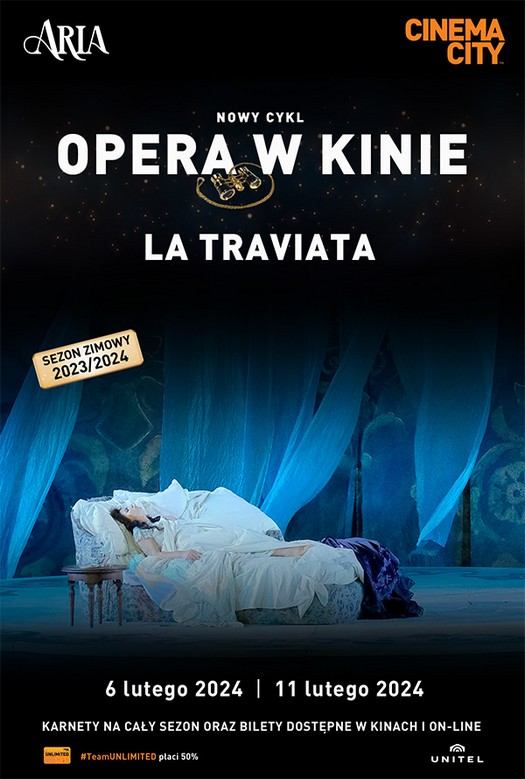 Opera La Traviata w Cinema City