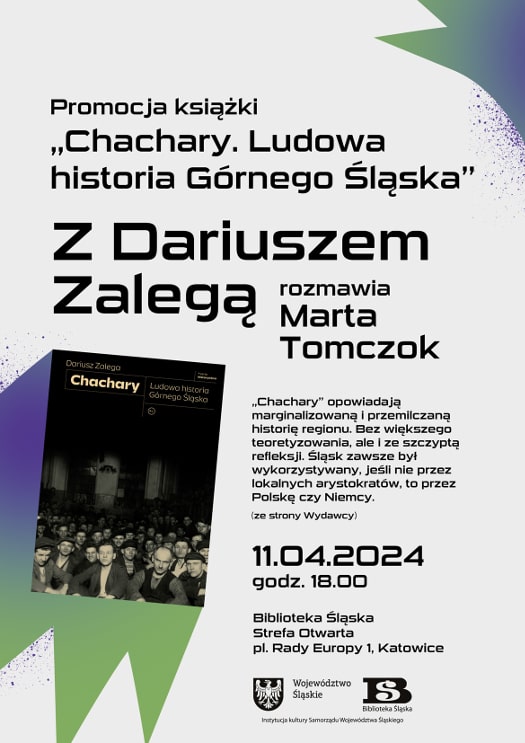 Promocja książki "Chachary. Ludowa historia Górnego Śląska"