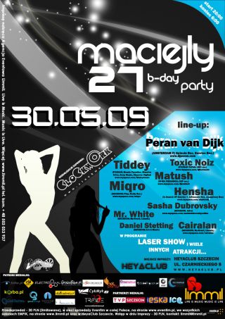 Maciejly 27 B-day Party