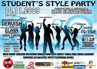 Student’s Style Party