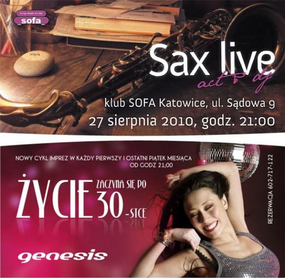 Sax live!