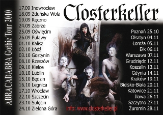 Abracadabra Gothic Tour 2010: Closterkeller