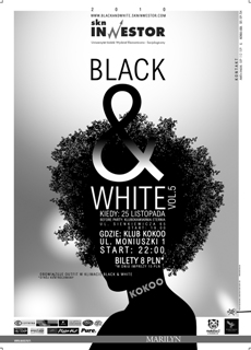 Impreza w klimacie Black&White