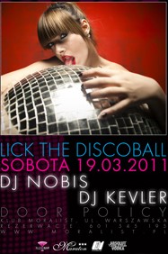 Lick the discoball