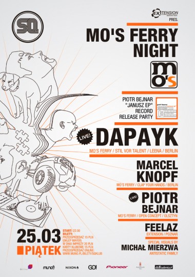 Mo`s Ferry Night with DAPAYK Live! & MARCEL KNOPF