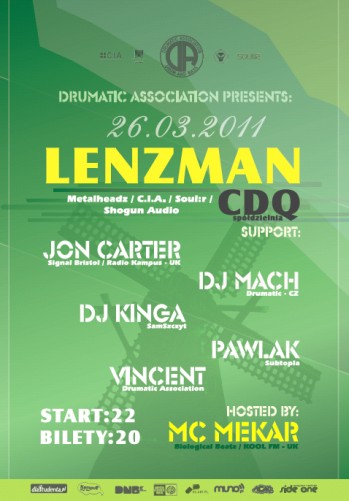 Drumatic Association Presents: LENZMAN