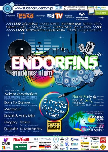 ENDORF!NS &#8211; Students&#8217; Night