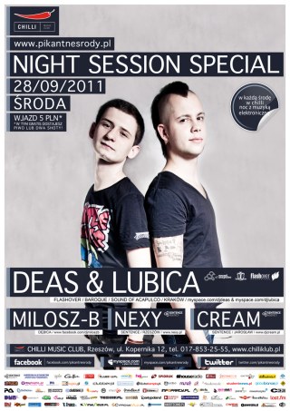 DEAS & LUBICA @ Night Session Special 