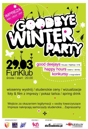 GoodBye Winter party!